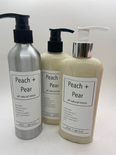 Load image into Gallery viewer, Peach + Pear lotion
